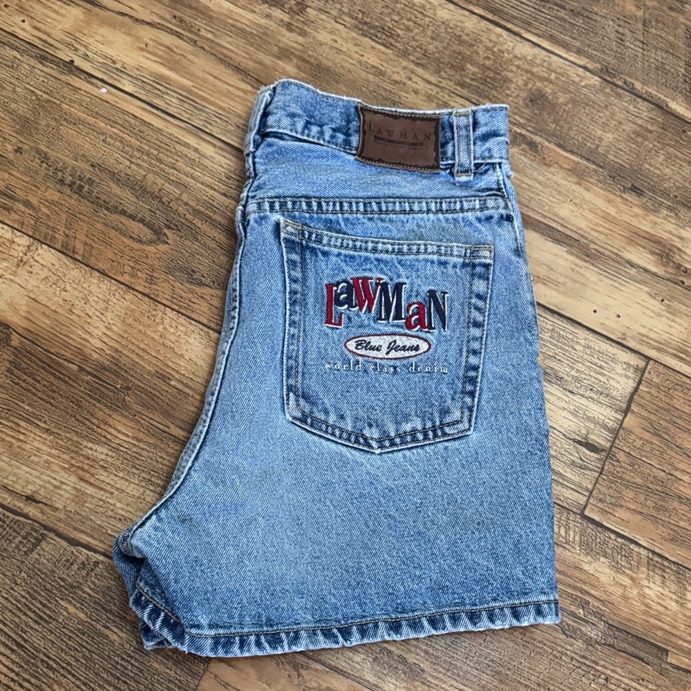 Lawman Women's Blue Jean Shorts